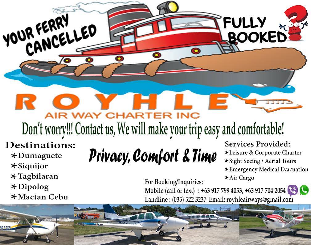 Royhle Air Way Charter Flights